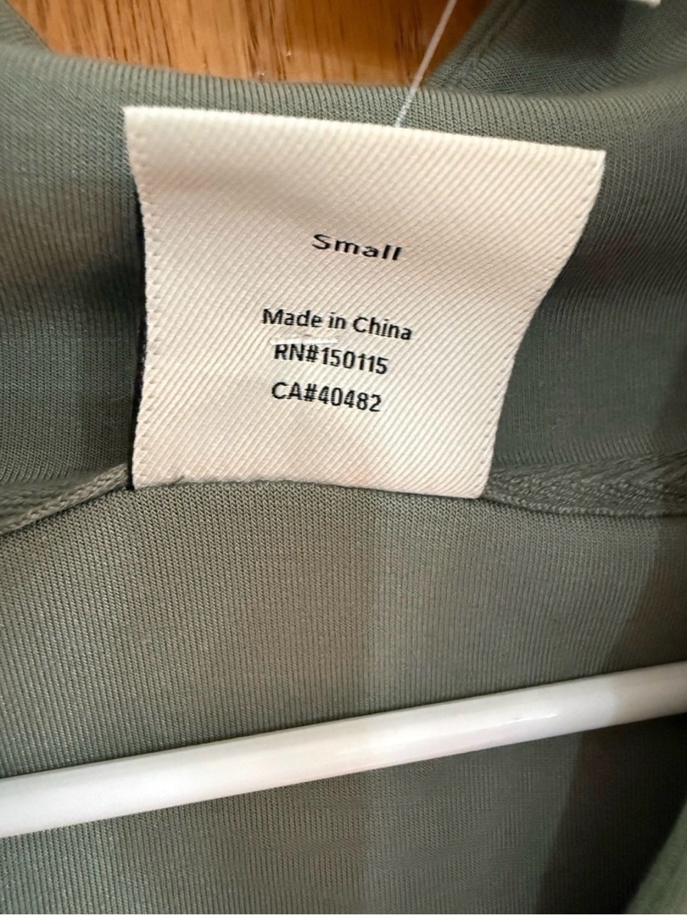 Varley Sleeveless Zip-Neck Lounge Set - Sage Green S - Picture 4 of 6